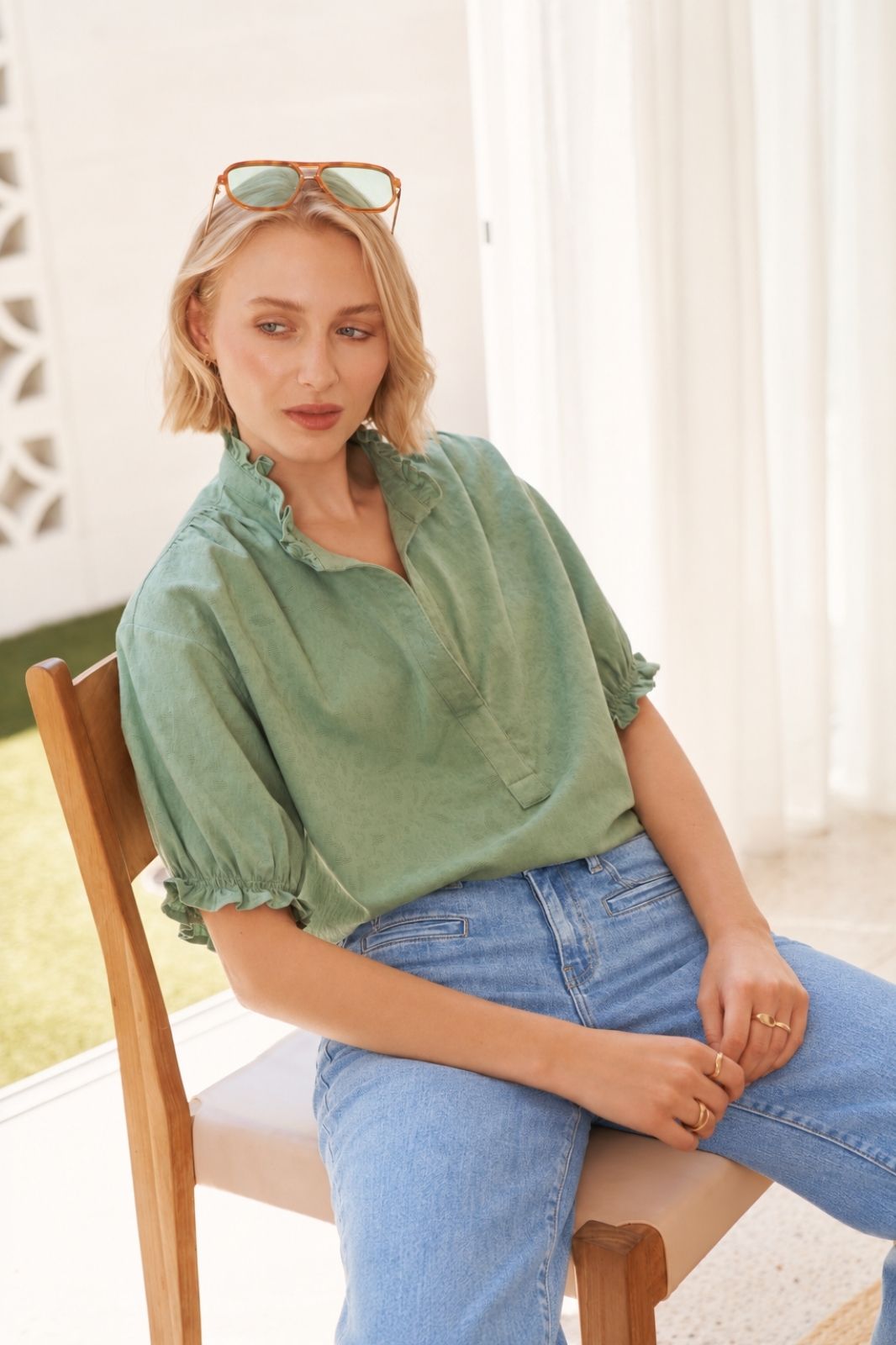 Amber Shirt | Green