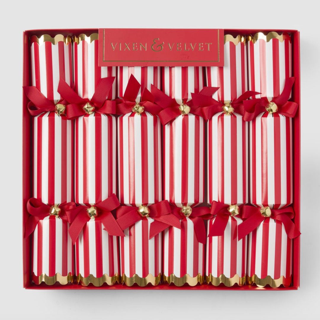 Bon Bons 6PK | Candy Cane Red Stripe
