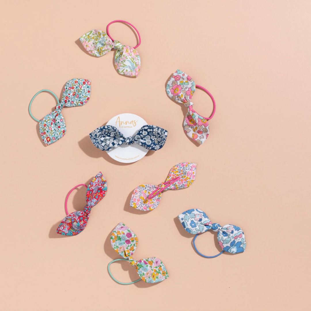 Liberty Print Bow Hair Tie