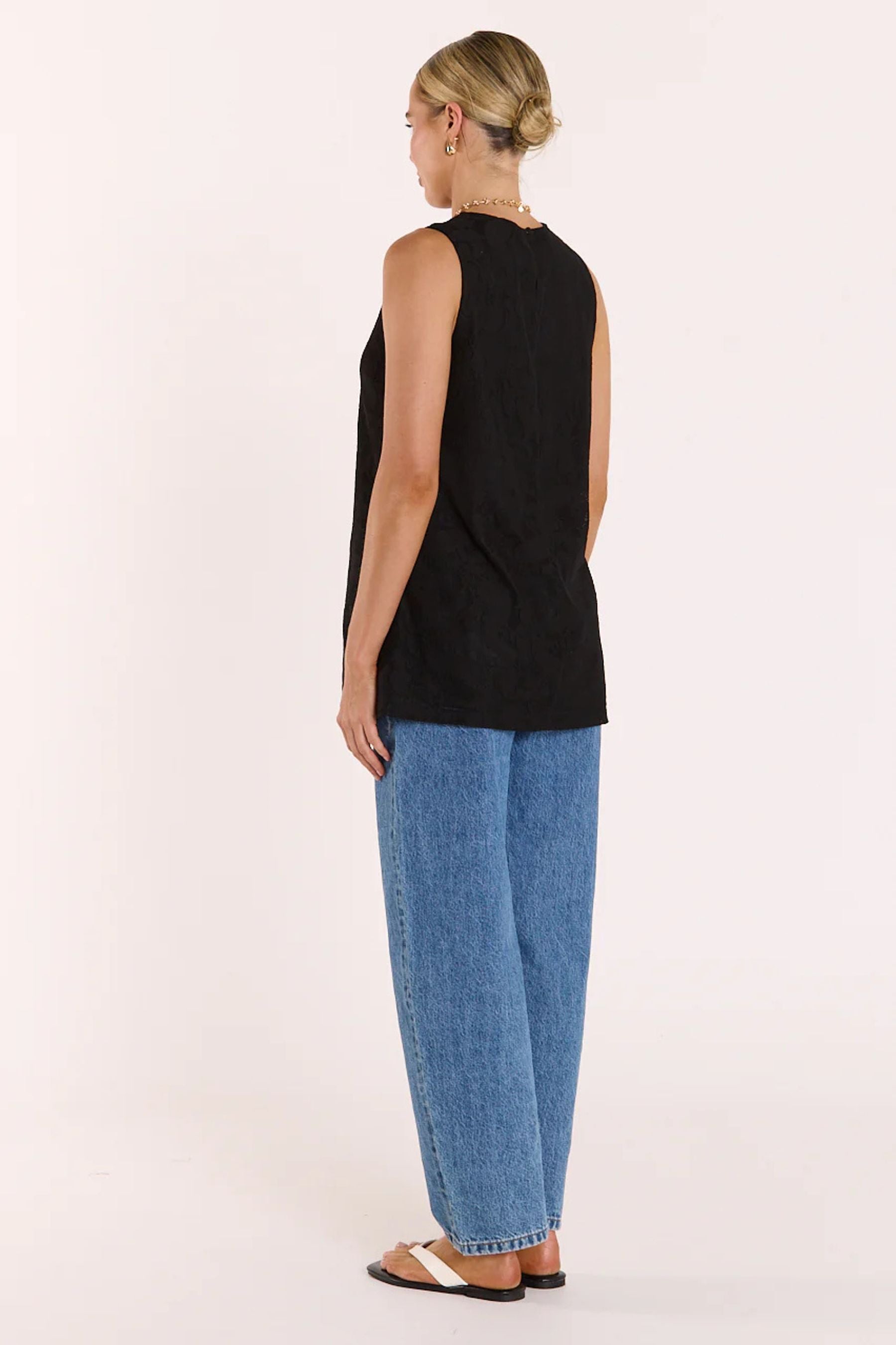 Valerie Tank | Black Lace