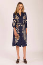 Cirque Midi Dress | Navy