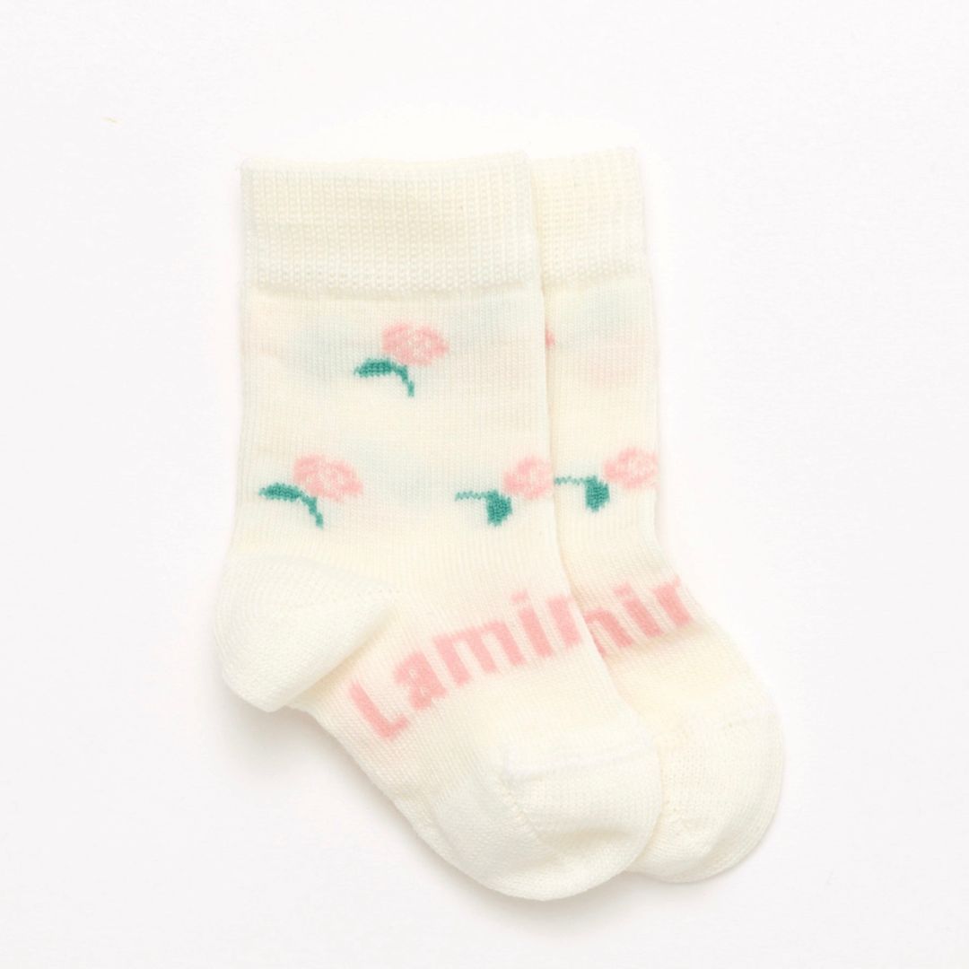 Merino Wool Crew Socks | Rosa