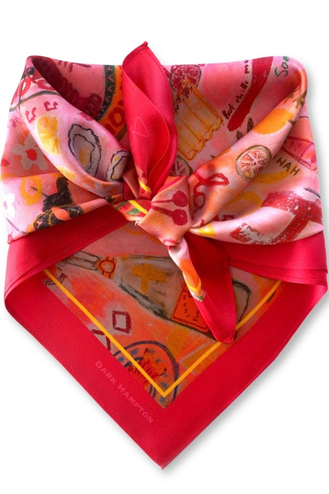 Jackie Green x DH The Scarlett Petite Silk Scarf