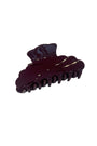 Scallop Claw Clip | Burgundy