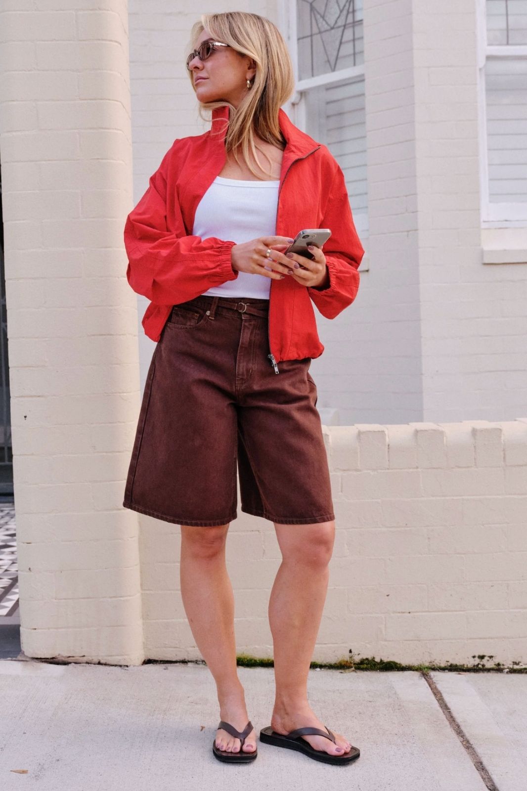 Fletcher Funnel Bomber | Pomodoro Red