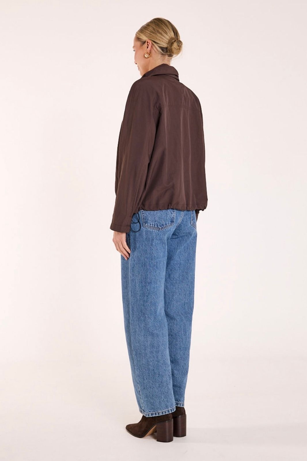 Blake Windbreaker | Chocolate