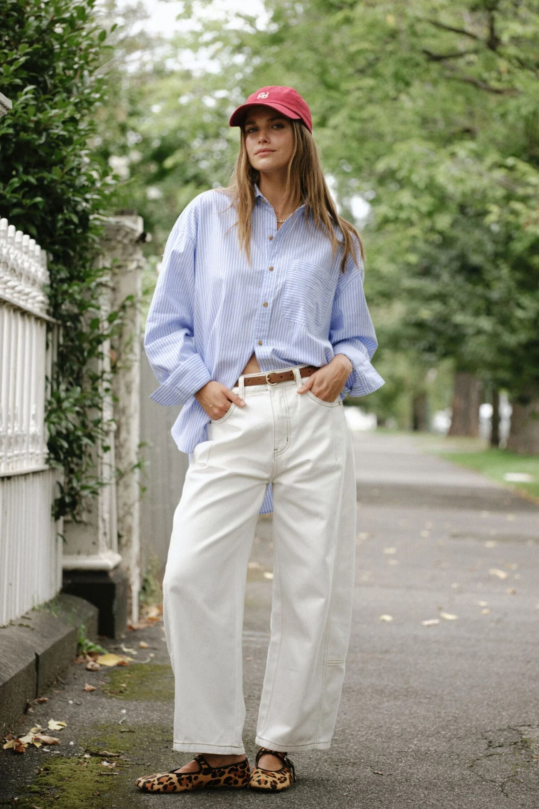 Darted Barrel Jean | Fresh Ecru | Ceres Life – Rose St Trading Co