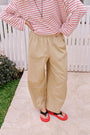 Bella Barrel Pant | Burnt Butter