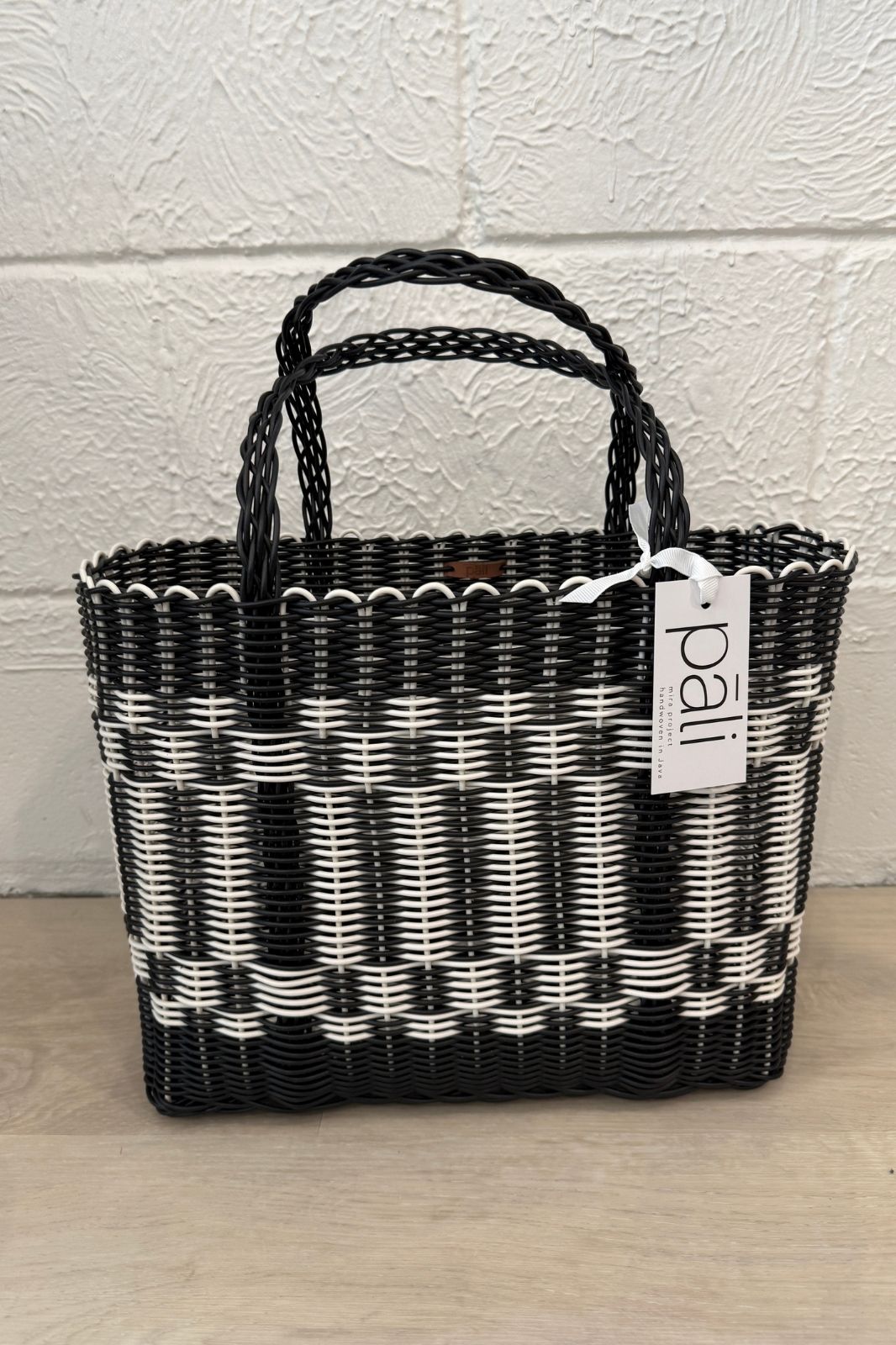 Mira Medium Stripe Bag | Domino
