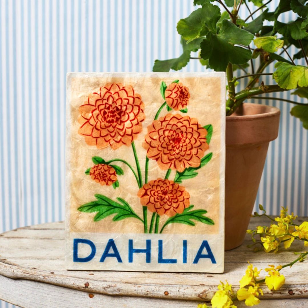 Market Wall Art | Dahlia