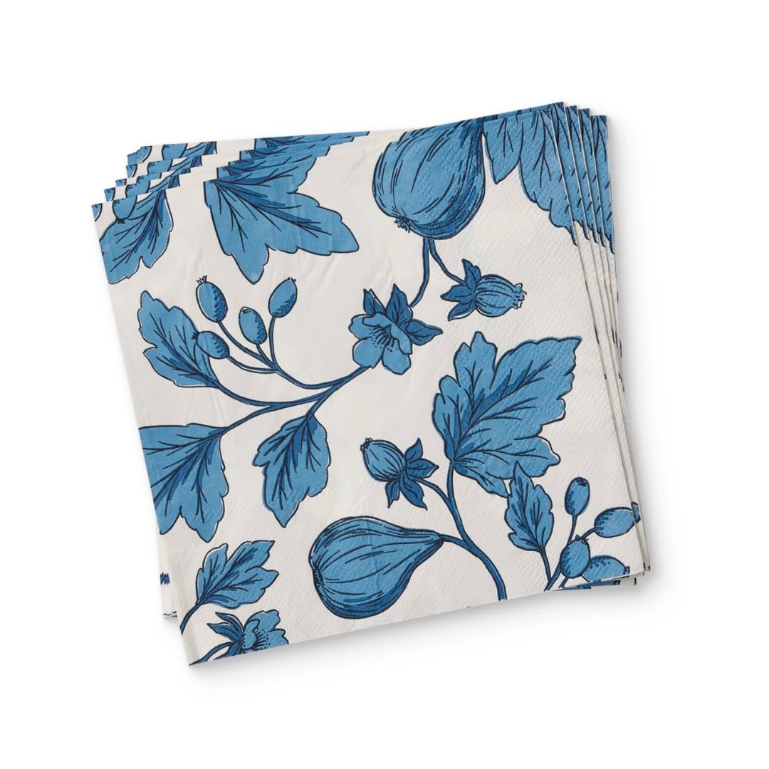 Paper Napkins | Morgan Dark Blue