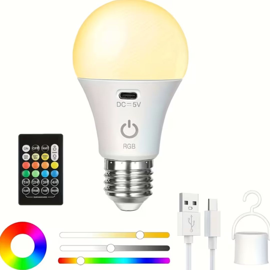 USB Rechargeable Light Globes