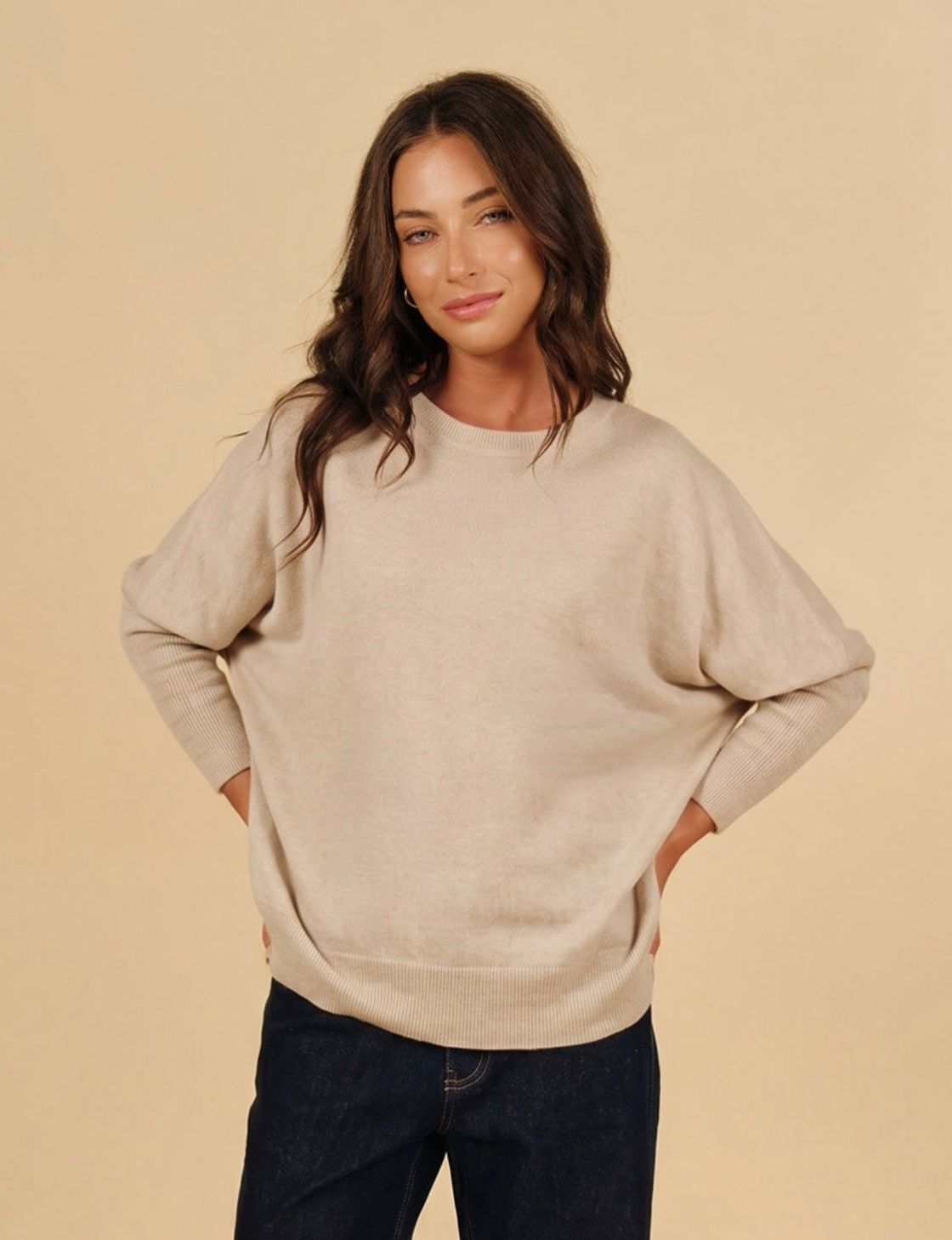Vanessa Jumper | Oatmeal