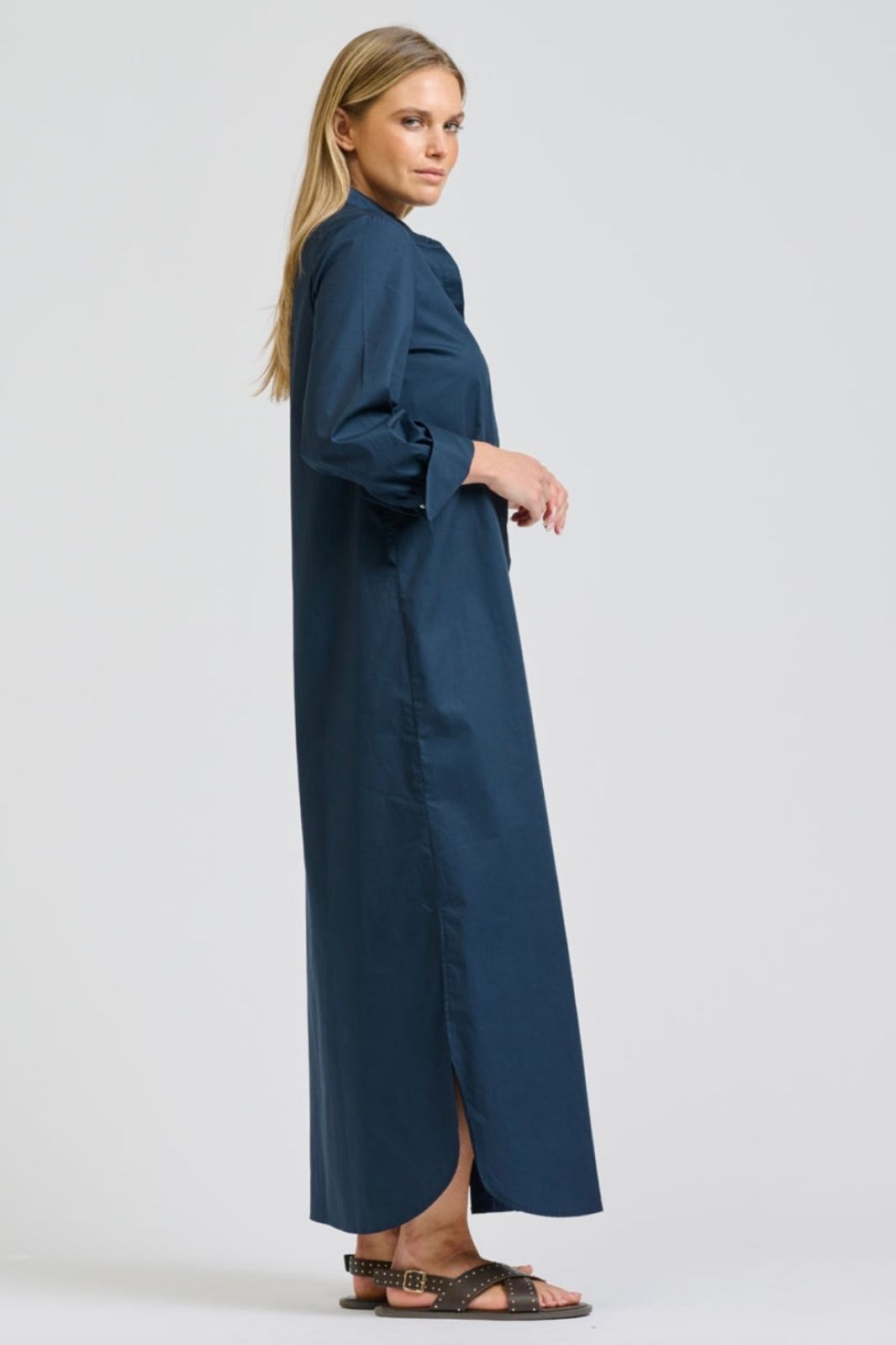 Coco Longline Dress | French Navy
