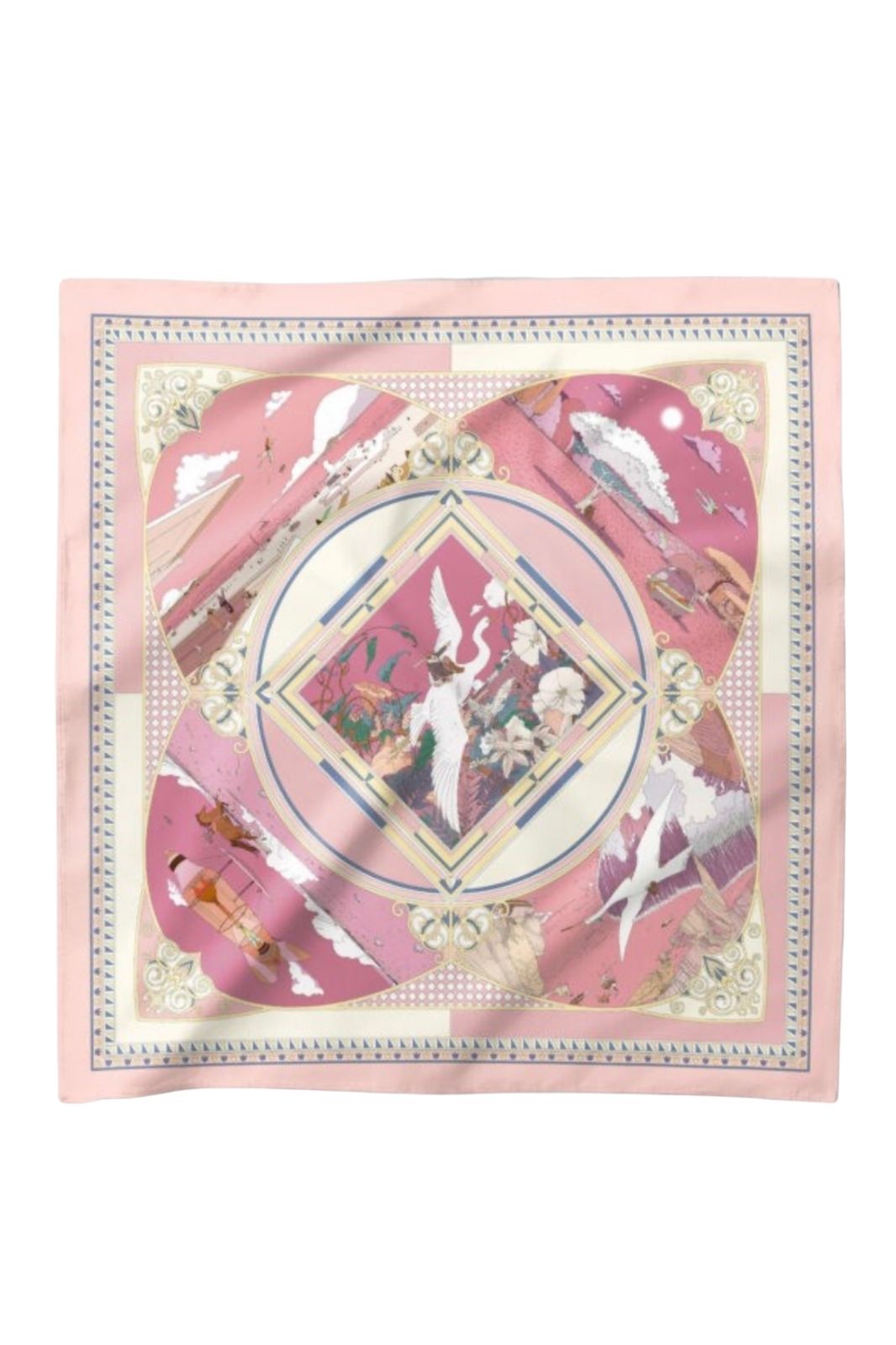 Silk Scarf | Swan Silk 50 x 50cm