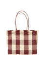 Medium Basket | Grazia Bordeaux