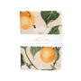 Peaches Linen Tea Towel