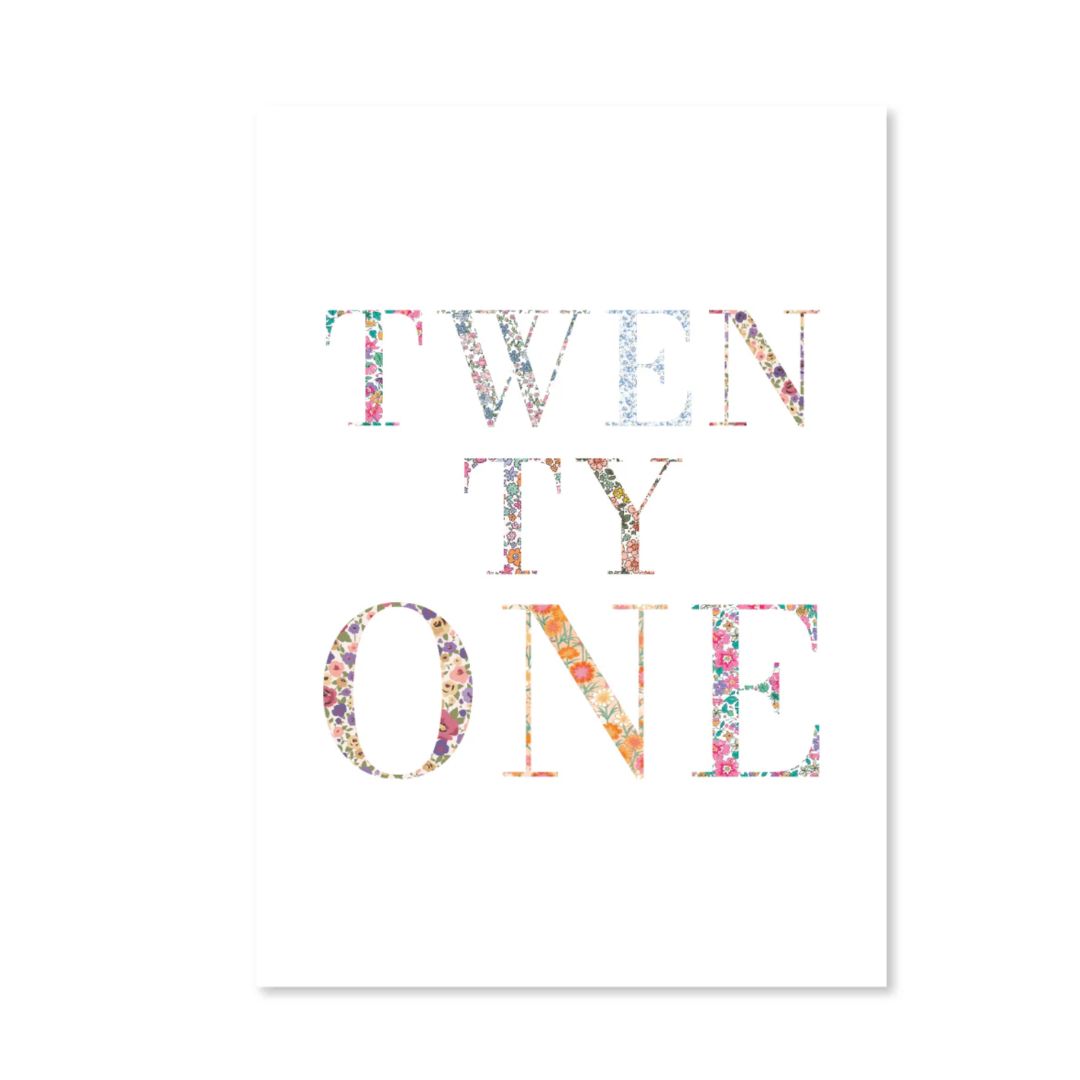 Card | Ditsy 21