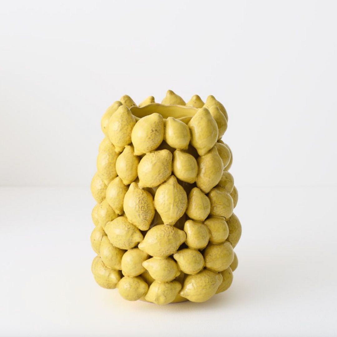 Citrico Vase Small | Yellow