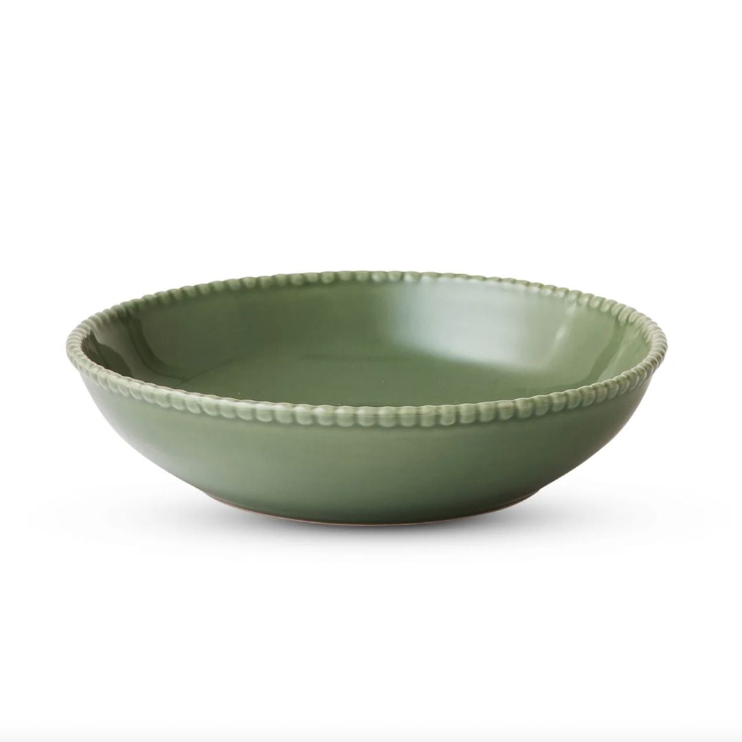 Celeste Green Bobble Serving Bowl