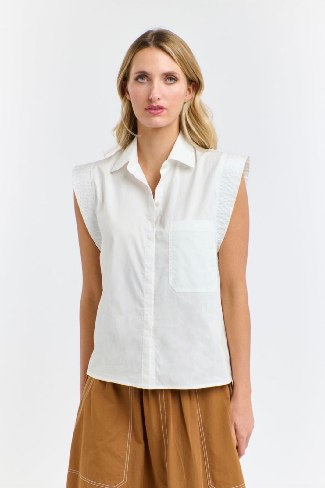 Gigi Shirt | White