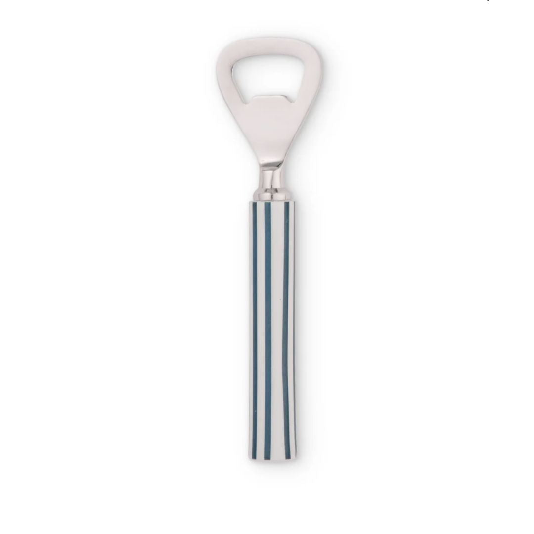 Clyde Stripe Blue/White Bottle Opener