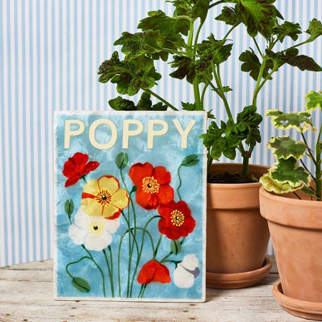 Market Wall Art | Poppy