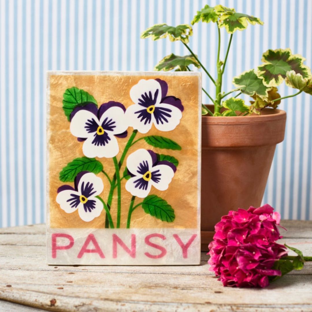 Market Wall Art | Pansy