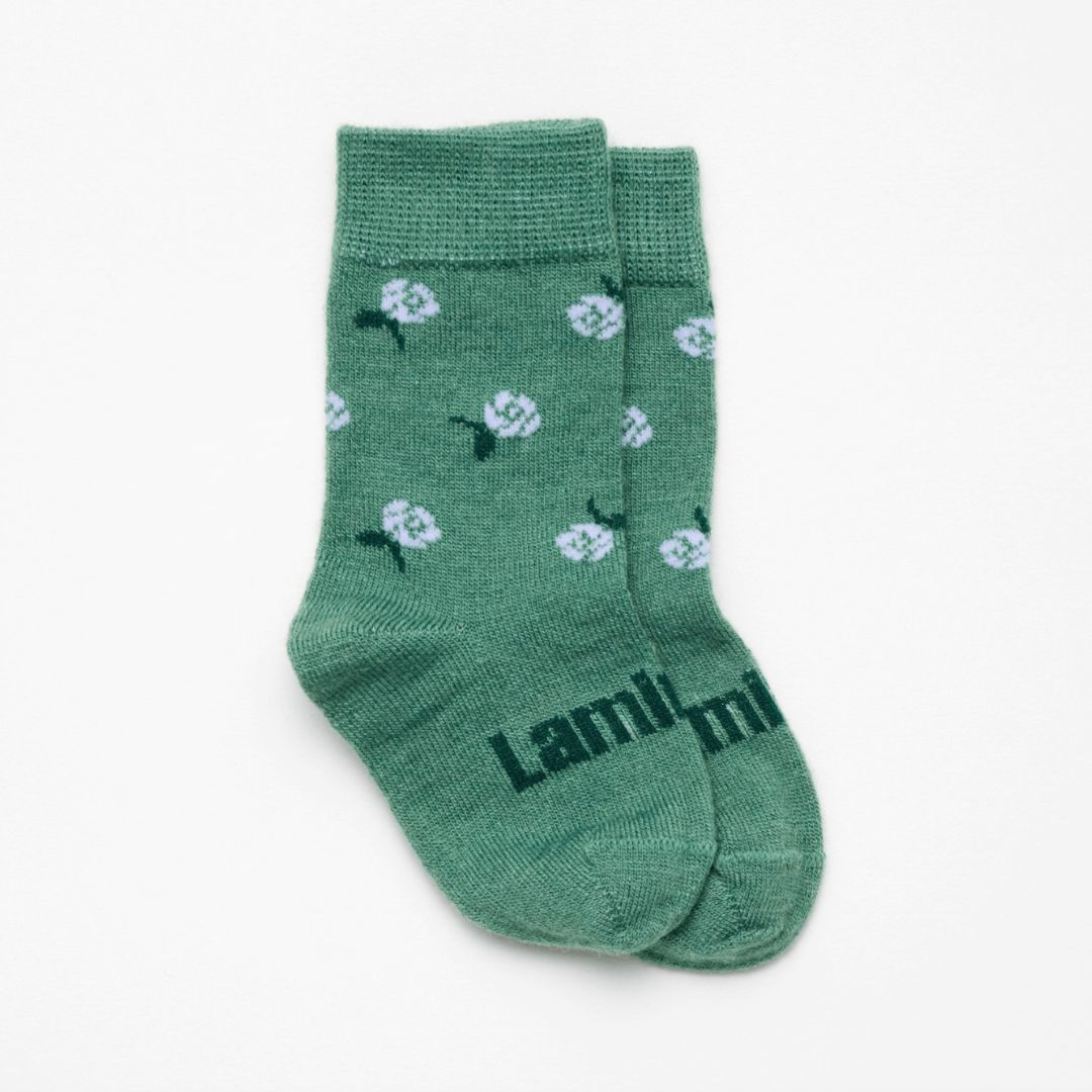 Merino Wool Baby Socks | Heather