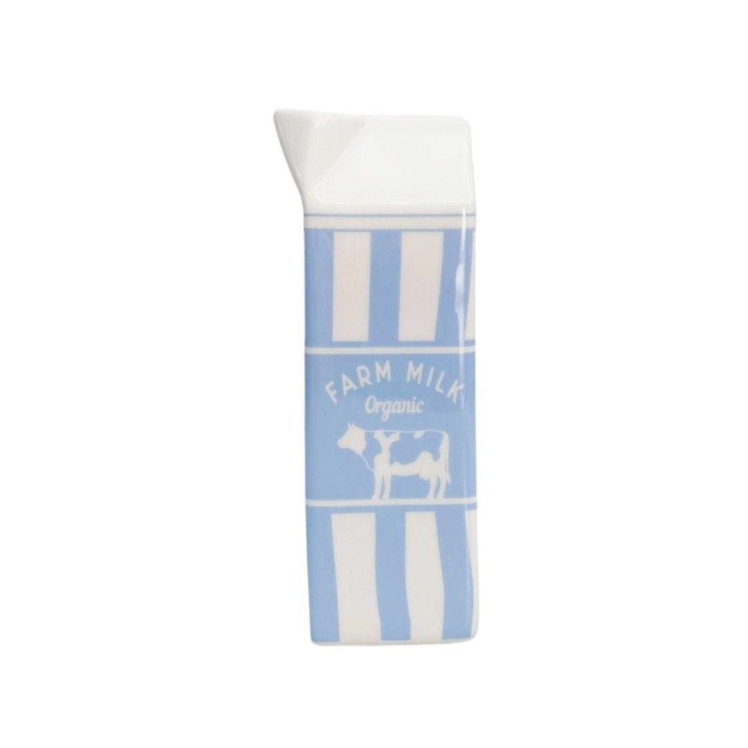 Milk Carton Vase | Blue 21cm