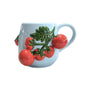 Tomato Mug Blue & Red | 10cm