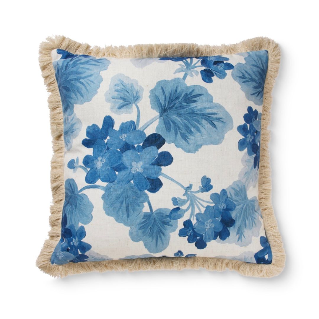 Geranium Blue Cushion | 50 x 50cm