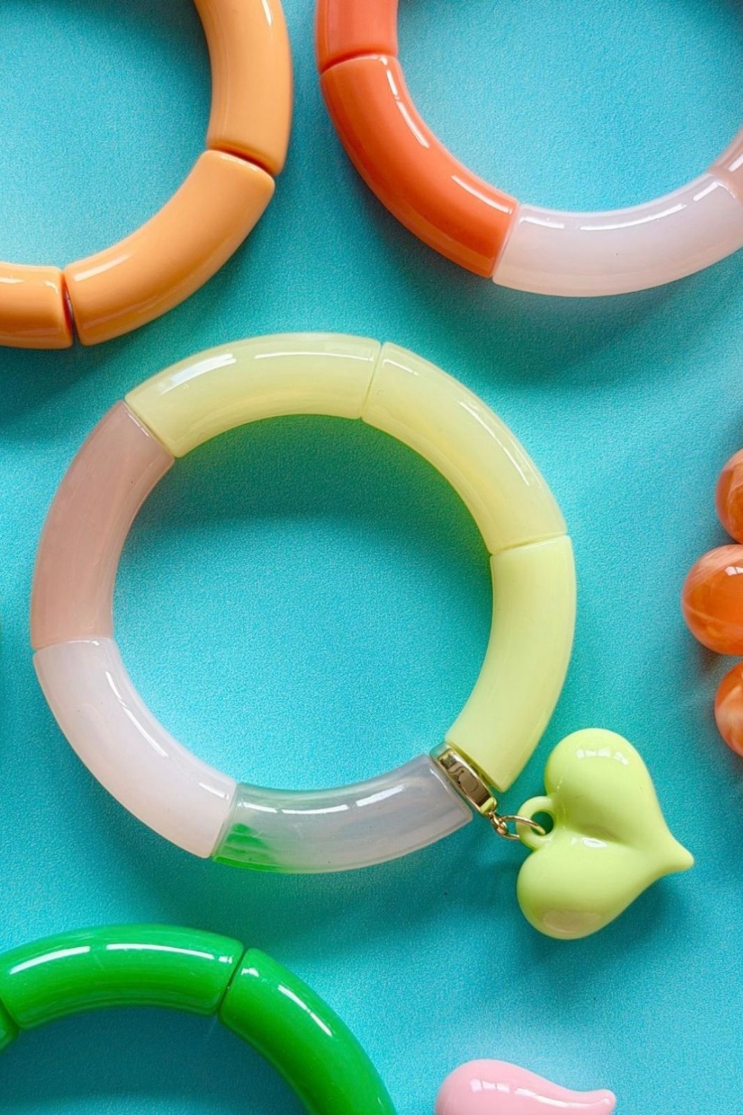 Lime Splice Bracelet