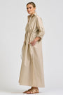 Brooke Maxi Shirtdress | Biscuit