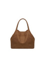 Sutton Shoulder Bag | Suedette Tan
