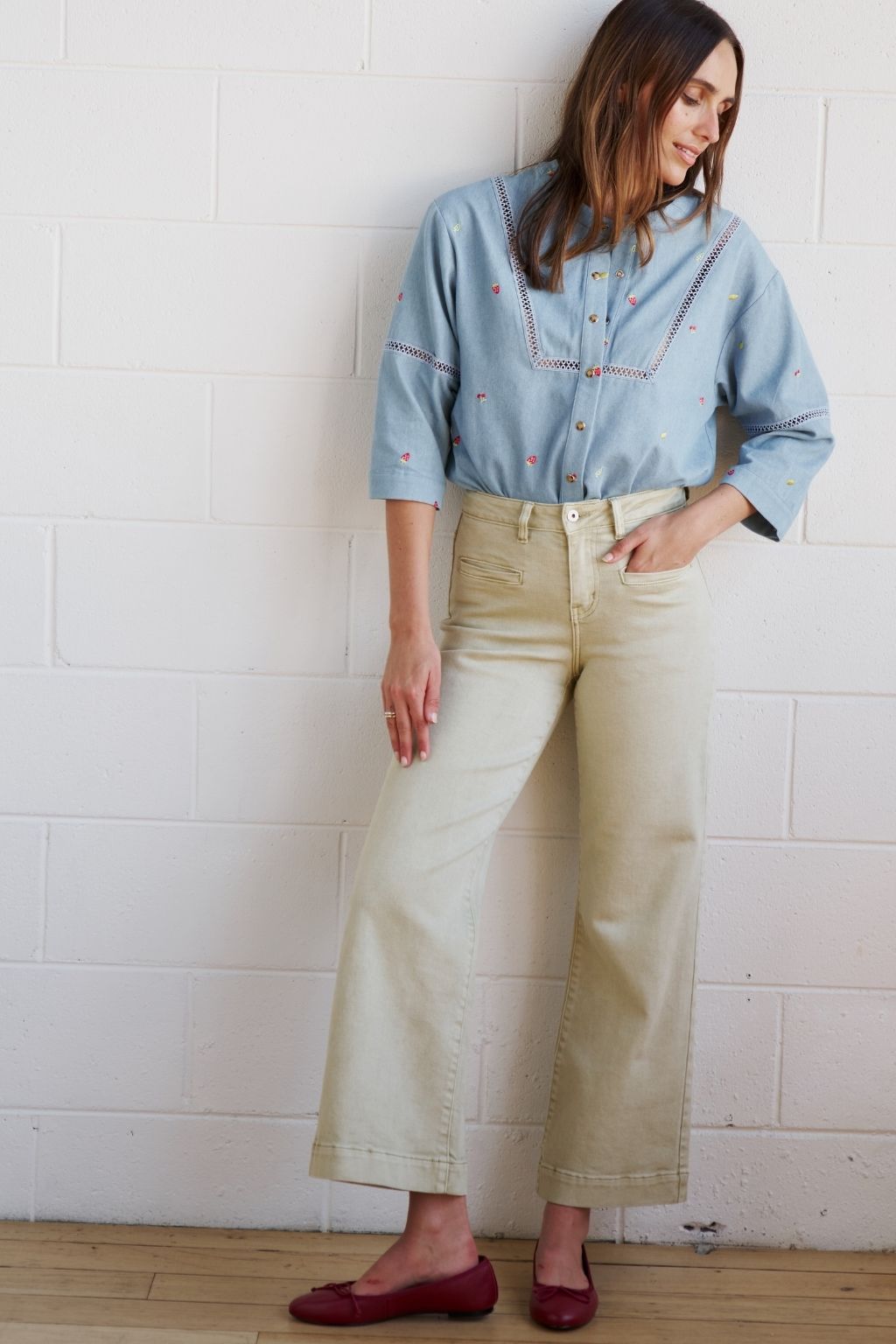 Freya Jean | Pistachio Green