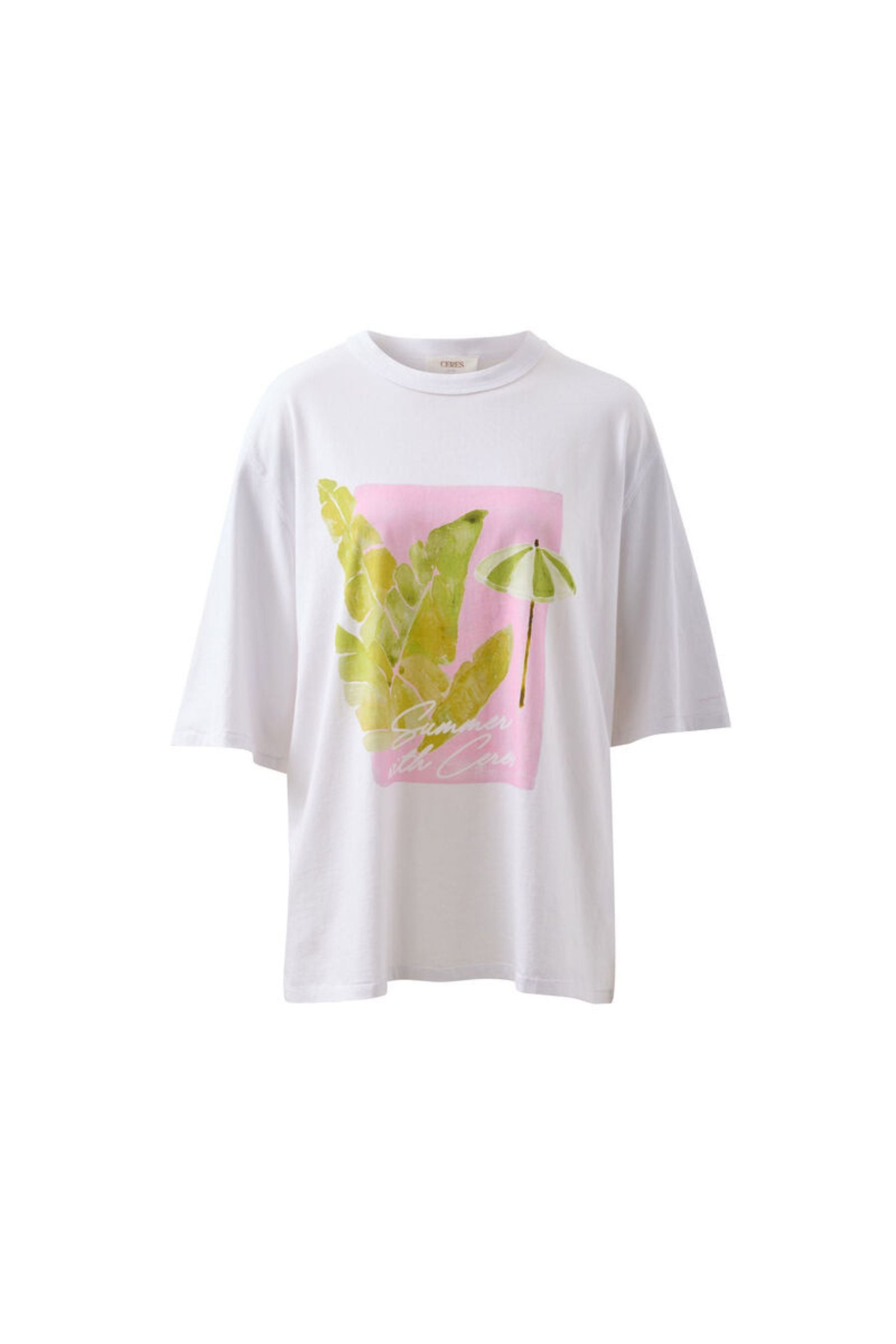 Liv Oversized Tee | Coastal Leaves