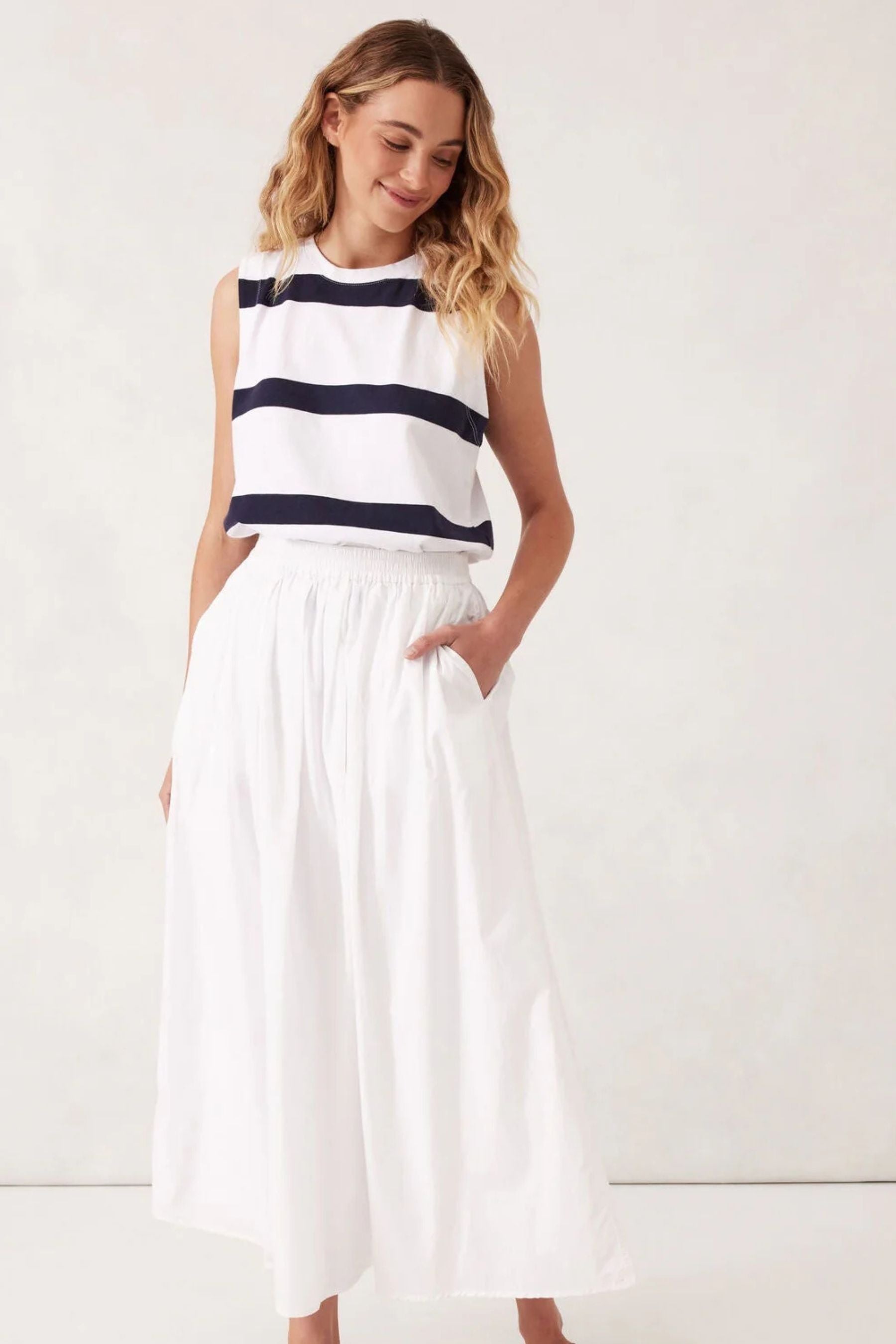 Florence Maxi Skirt | White