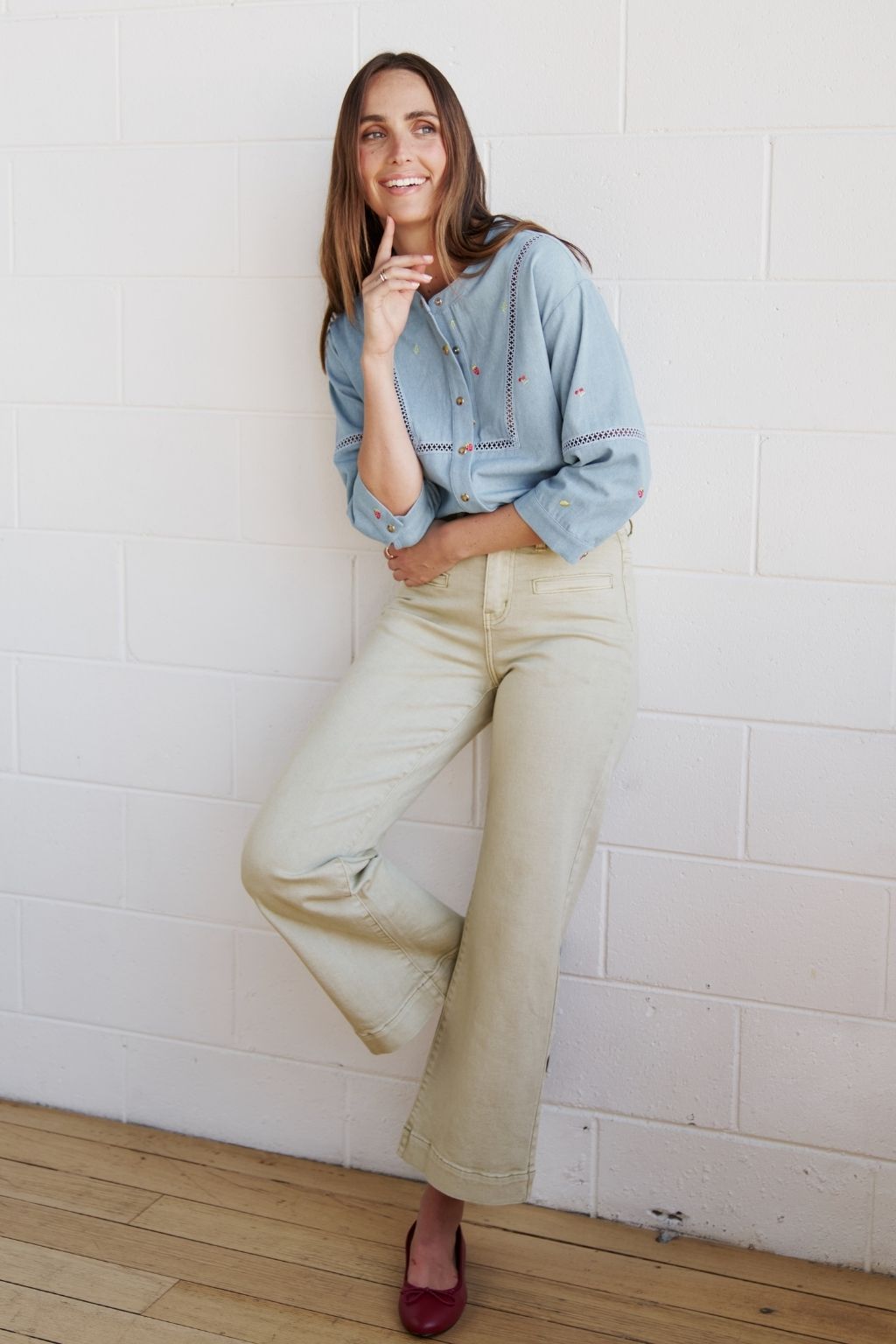 Freya Jean | Pistachio Green