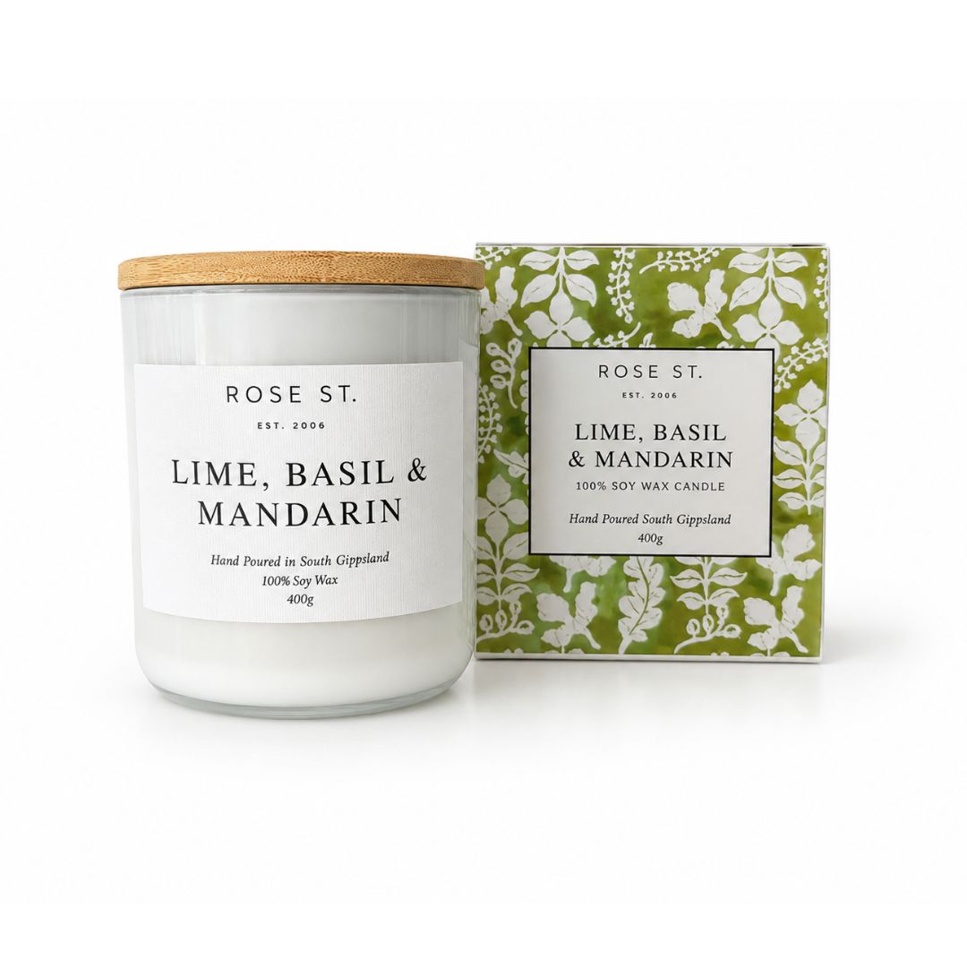 Lime, Basil &amp; Mandarin XL Jar Candle