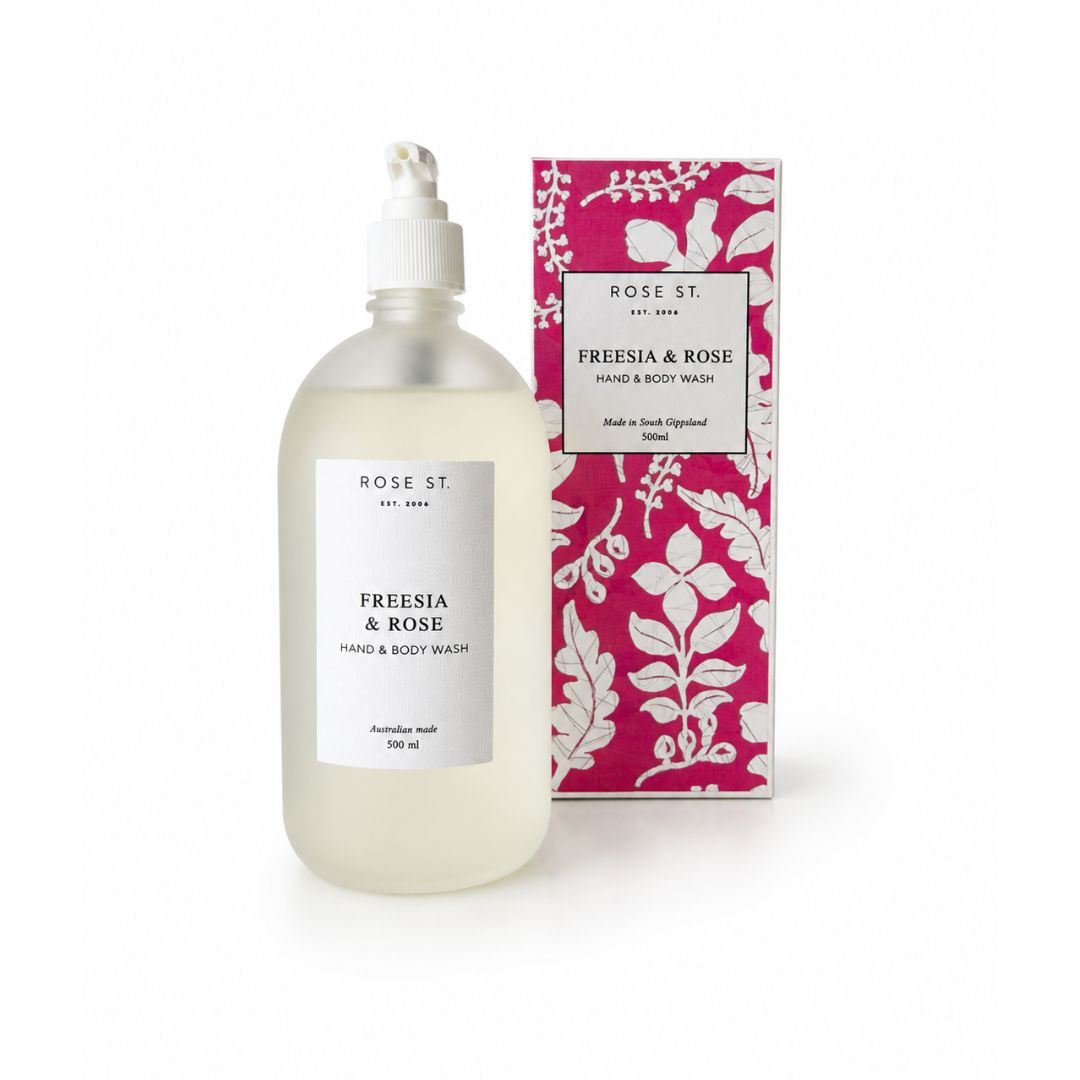Pump Soap 500ml | Freesia &amp; Rose