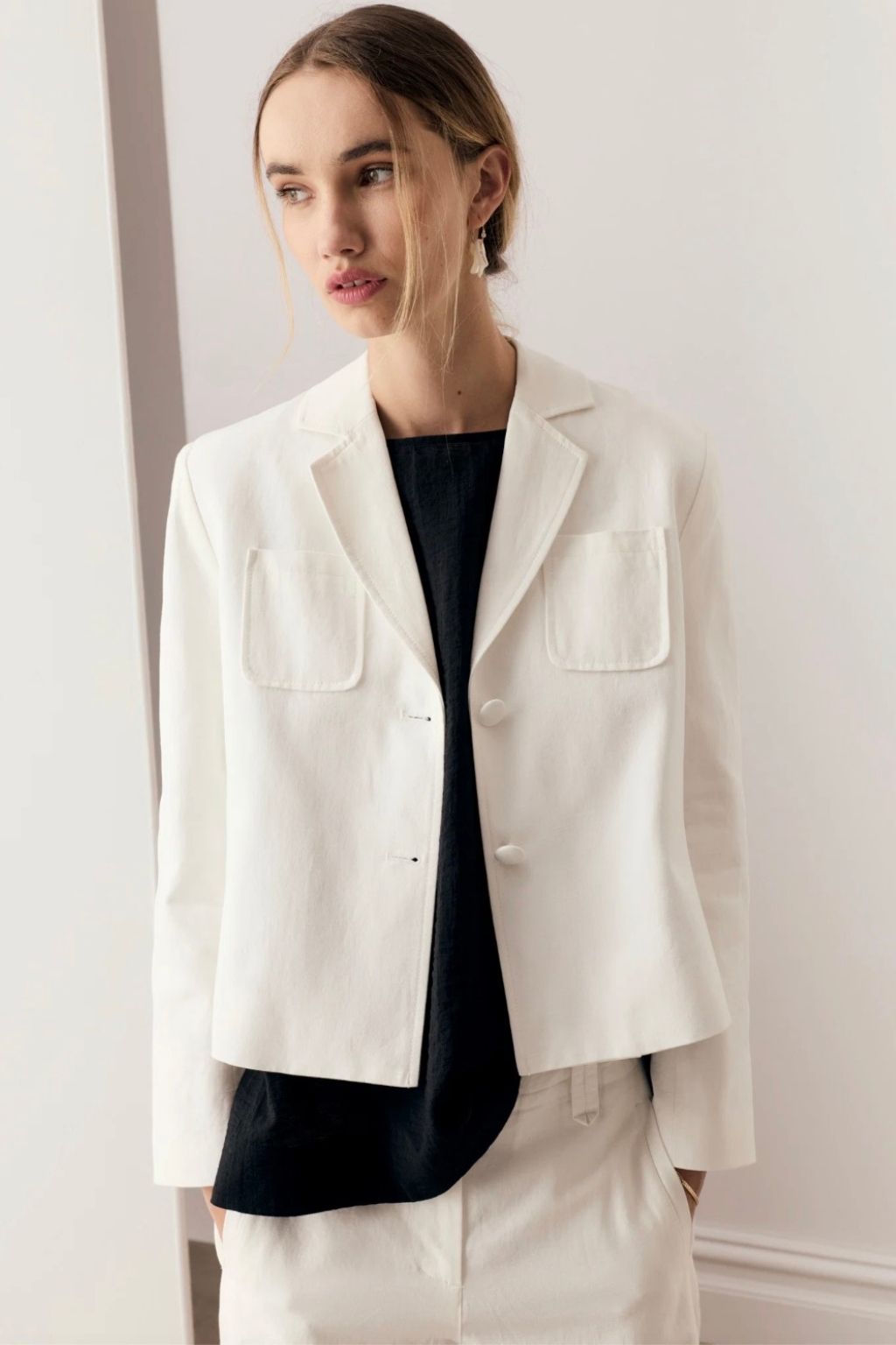 Lira Jacket | White