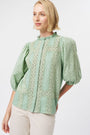 Isabella Shirt | Grape Green