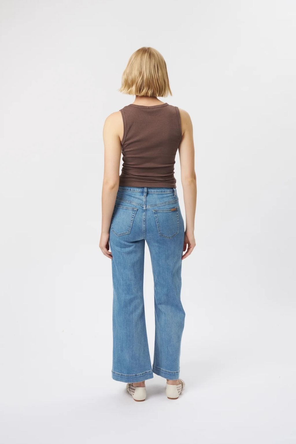 Freya Jean | Scallop Pocket 70s Blue