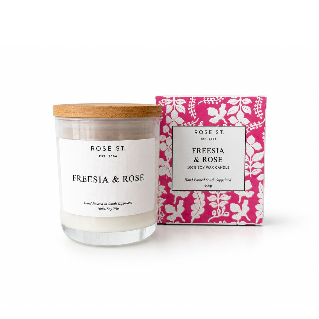 Freesia &amp; Rose Jar Candle