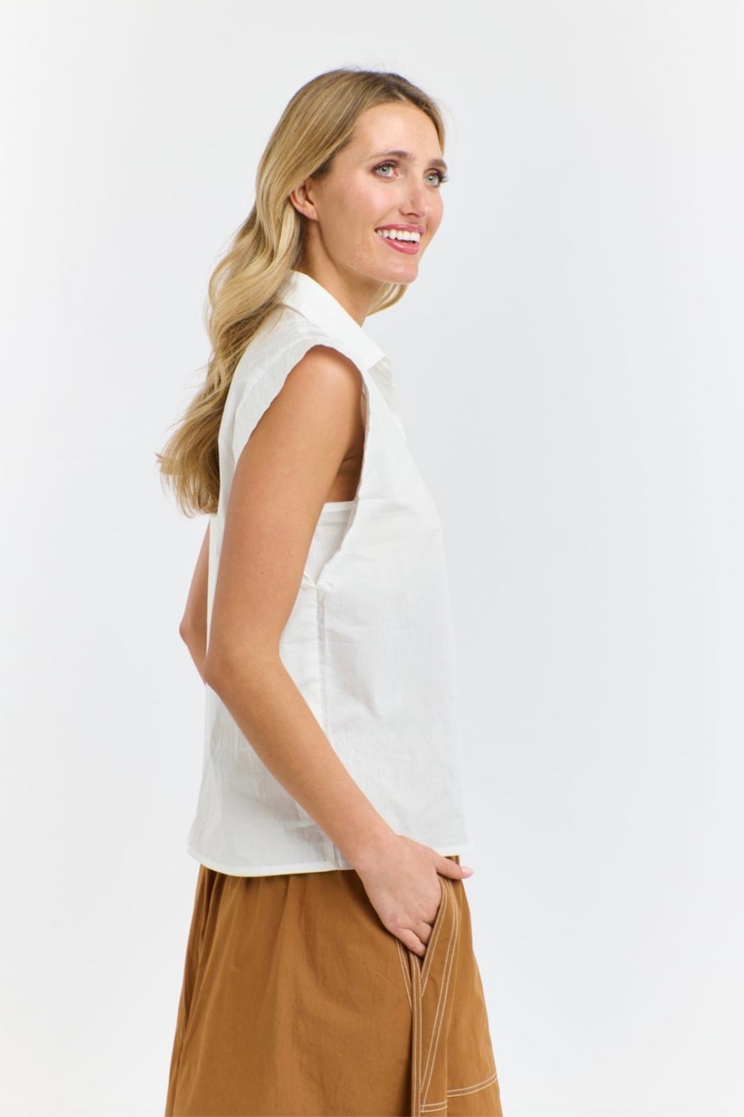 Gigi Shirt | White
