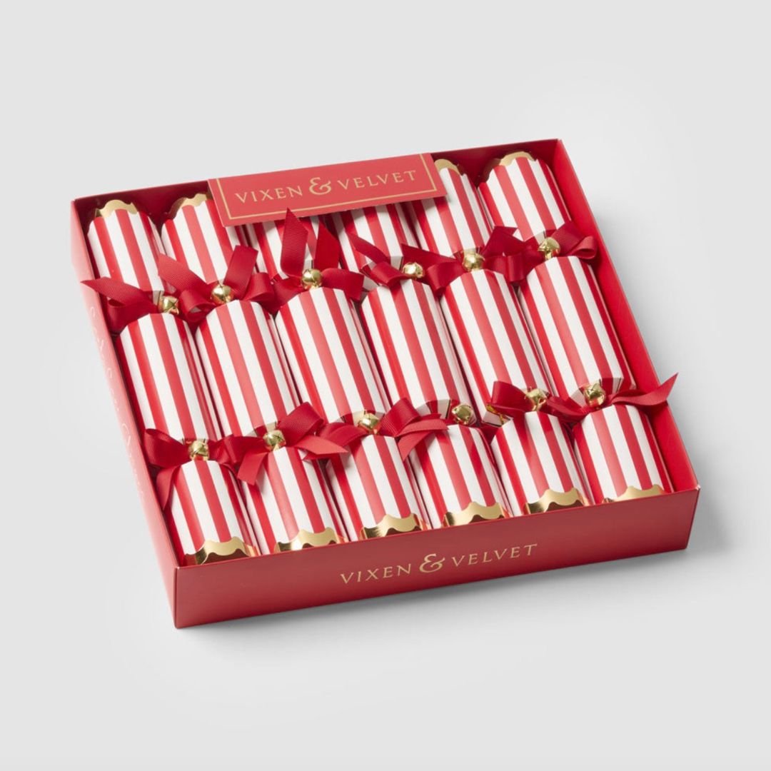 Bon Bons 6PK | Candy Cane Red Stripe