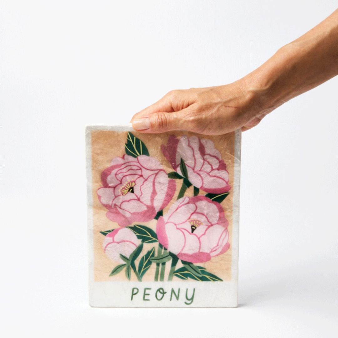 Market Wall Art | Peony