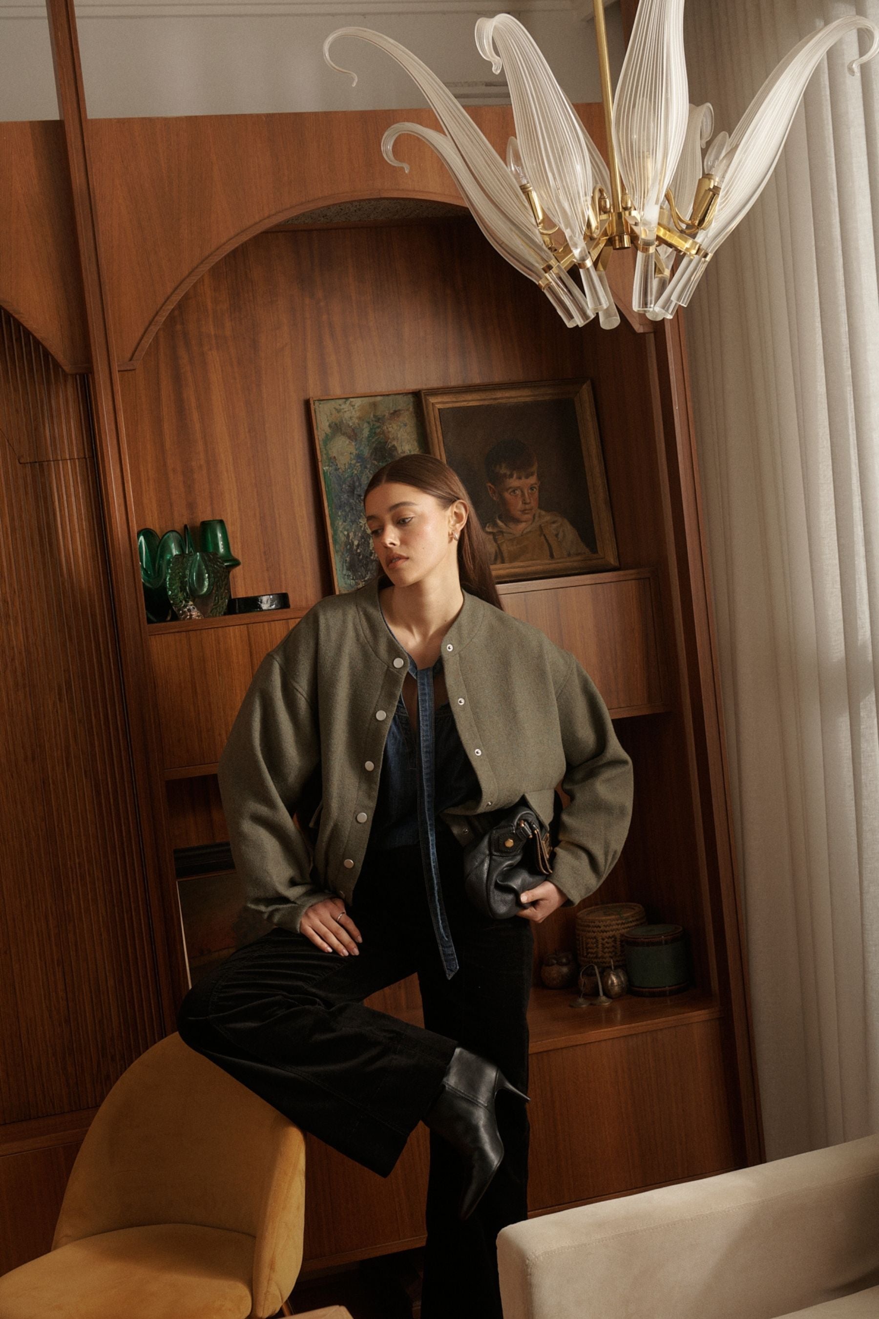 Peyton Bomber | Khaki