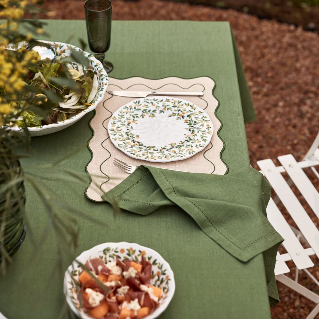 Jetty Spruce Green Napkin | Set of 4
